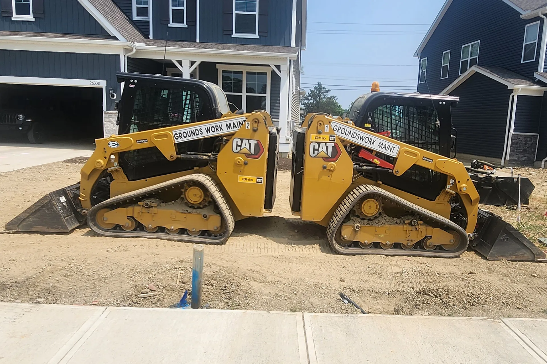 Skid Steer Grounds Work Maintenance